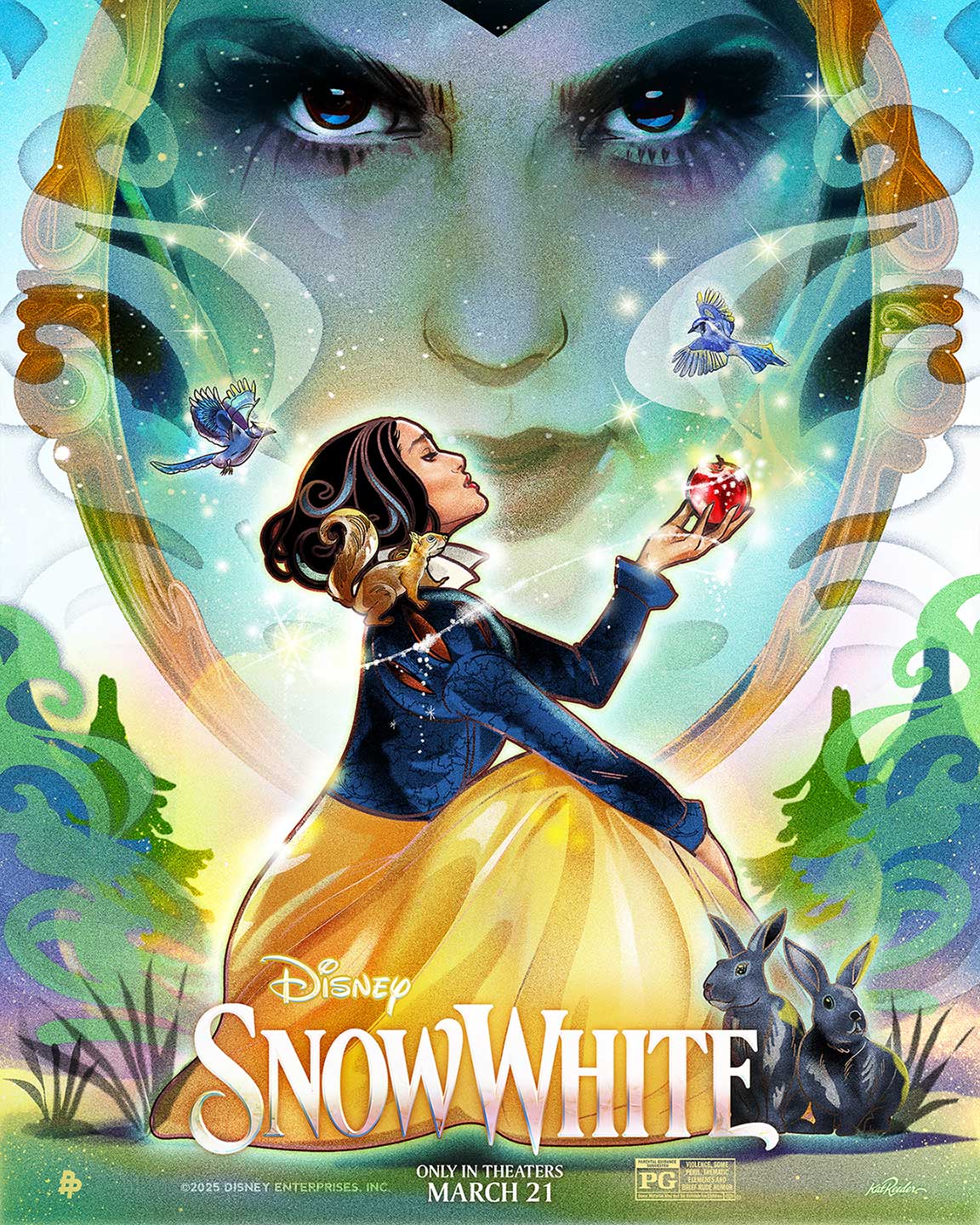 Creatieve Snow White 2025 poster 