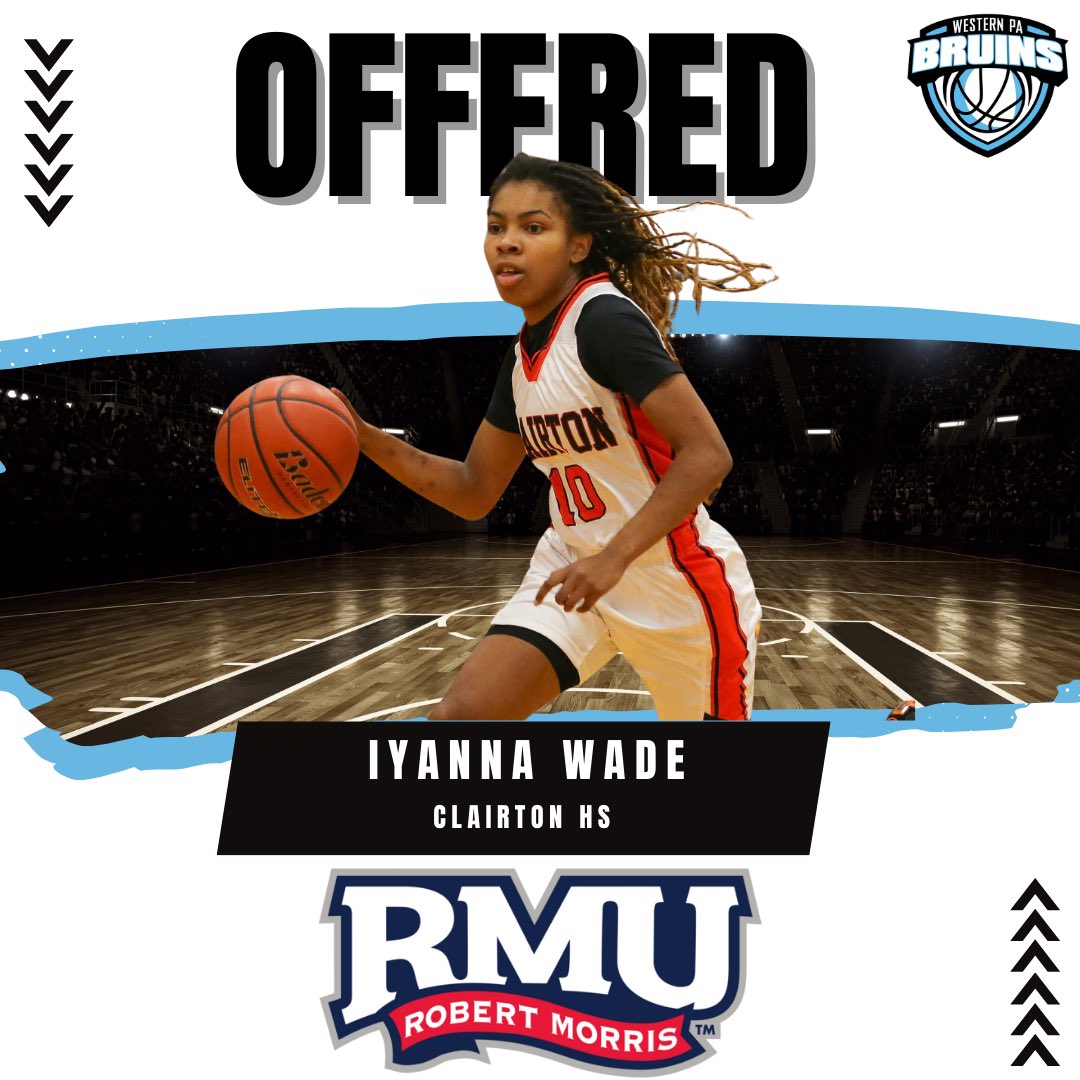WPABruinsAAU (@wpabruinsaau) on Twitter photo <a href="/WPABruinsAAU/">WPABruinsAAU</a> 2025 G Iyanna Wade picks up an offer from <a href="/RMUWBasketball/">RMU Basketball</a>! Congratulations <a href="/WadeIyanna/">iyanna wade</a>! #BruinsNation <a href="/WPABruinsAAU/">WPABruinsAAU</a> 2025 G Iyanna Wade picks up an offer from <a href="/RMUWBasketball/">RMU Basketball</a>! Congratulations <a href="/WadeIyanna/">iyanna wade</a>! #BruinsNation