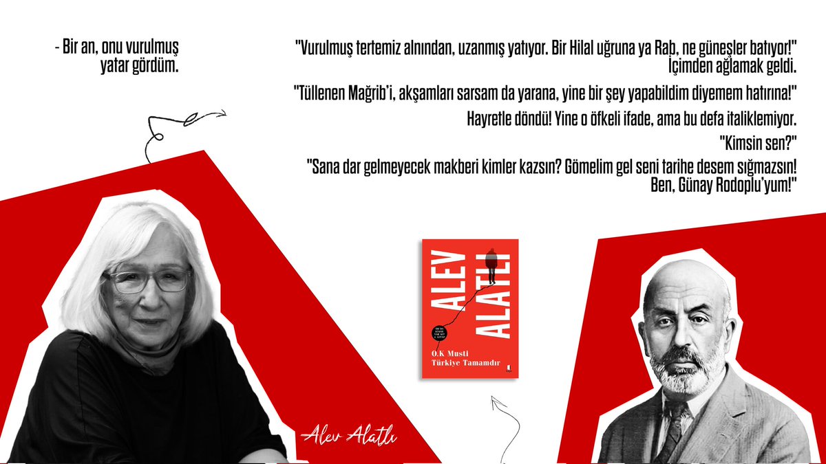 Milyonların gönlünü fetheden Günay Rodoplu’nun kim olduğuna dair bir ipucu…
(Alev Alatlı, O.K Musti Türkiye Tamamdır: 114)

kapiyayinlari.com/Kitap/o-k-must…