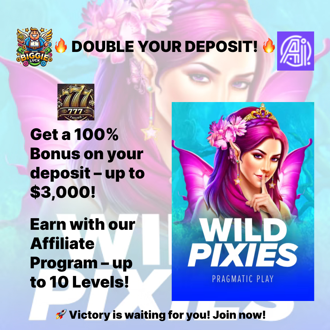 AIASTRAen's tweet photo. 🧚✨ Enter the Enchanted Forest of Wild Pixies! 🎰💰

Magical wins await as you spin through a world of fairies and glowing treasures! Will the pixies grant you fortune?

👉 Play now and let the magic begin!

#WildPixies #MagicalWins #BigJackpots https://t.co/K2zcUqAHD6