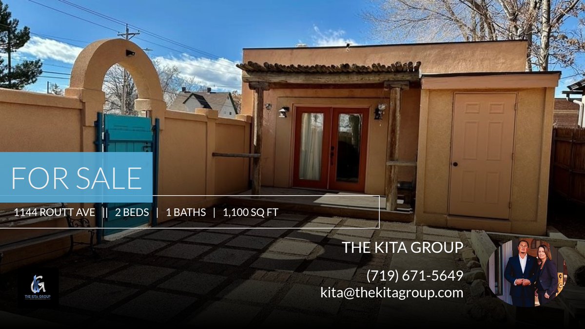 Thekitagroup's tweet photo. This 2 bedroom home could be yours! Call me at (719) 671-5649 to schedule a showing. https://t.co/2WcRrsX5JZ https://t.co/2NbHCLqbPe