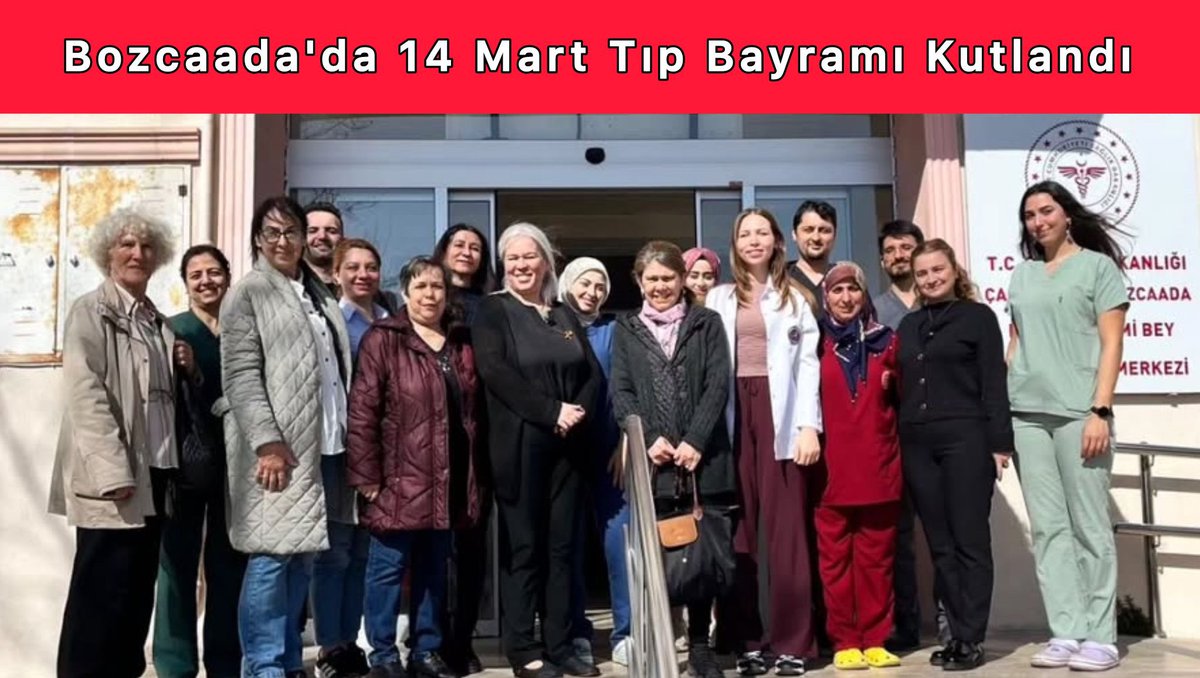 Bozcaada'da 14 Mart Tıp Bayramı Kutlandı 

bozcaadahaber.net/bozcaadada-14-…