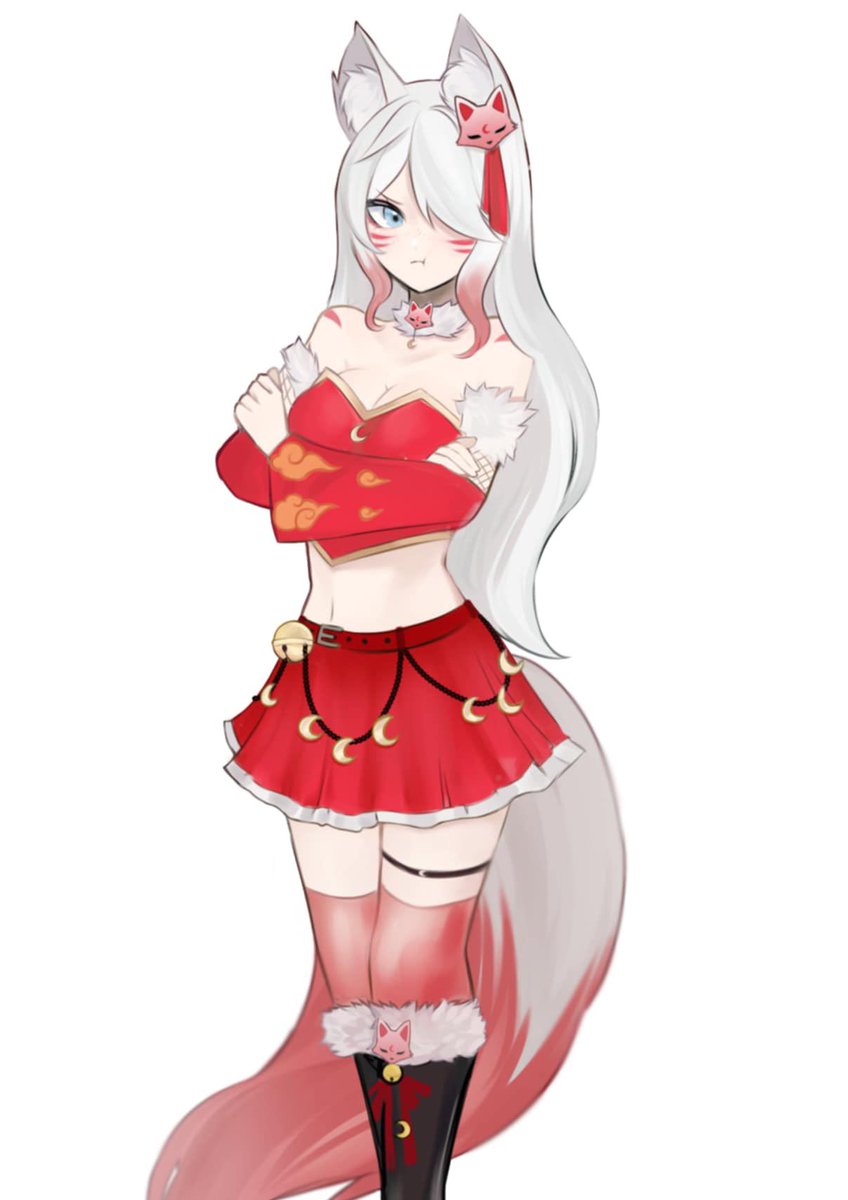 Whatcha looking at? >~< 

#Vtuber  #art