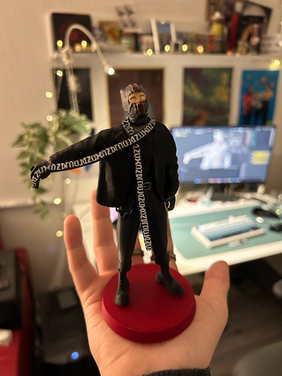 Finally finished little Clancy! #cliqueart