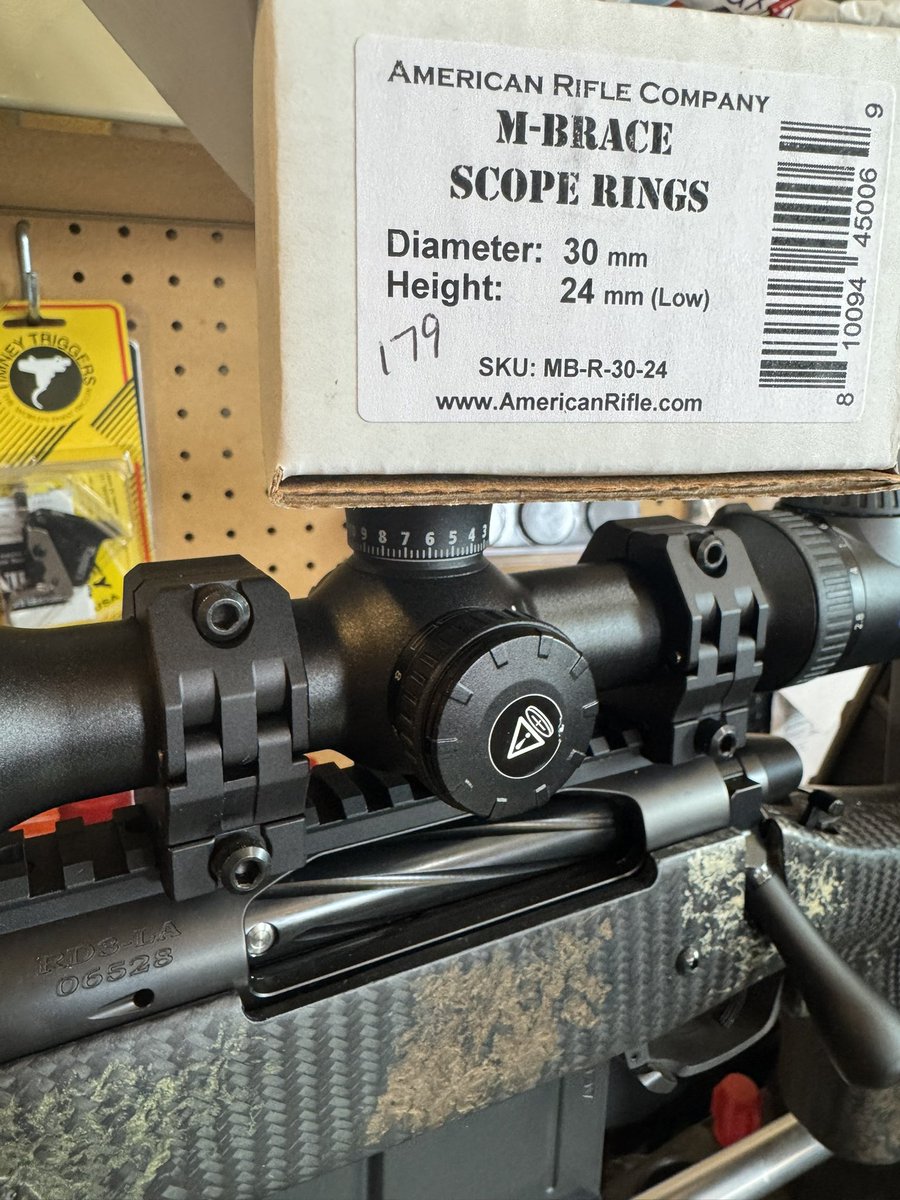 gunslingerguys's tweet photo. If you haven’t ever tried these scope rings, you must. I’ve pretty much been a seekins ring guy but oofta, these are legit. https://t.co/E0aac1uj0Z