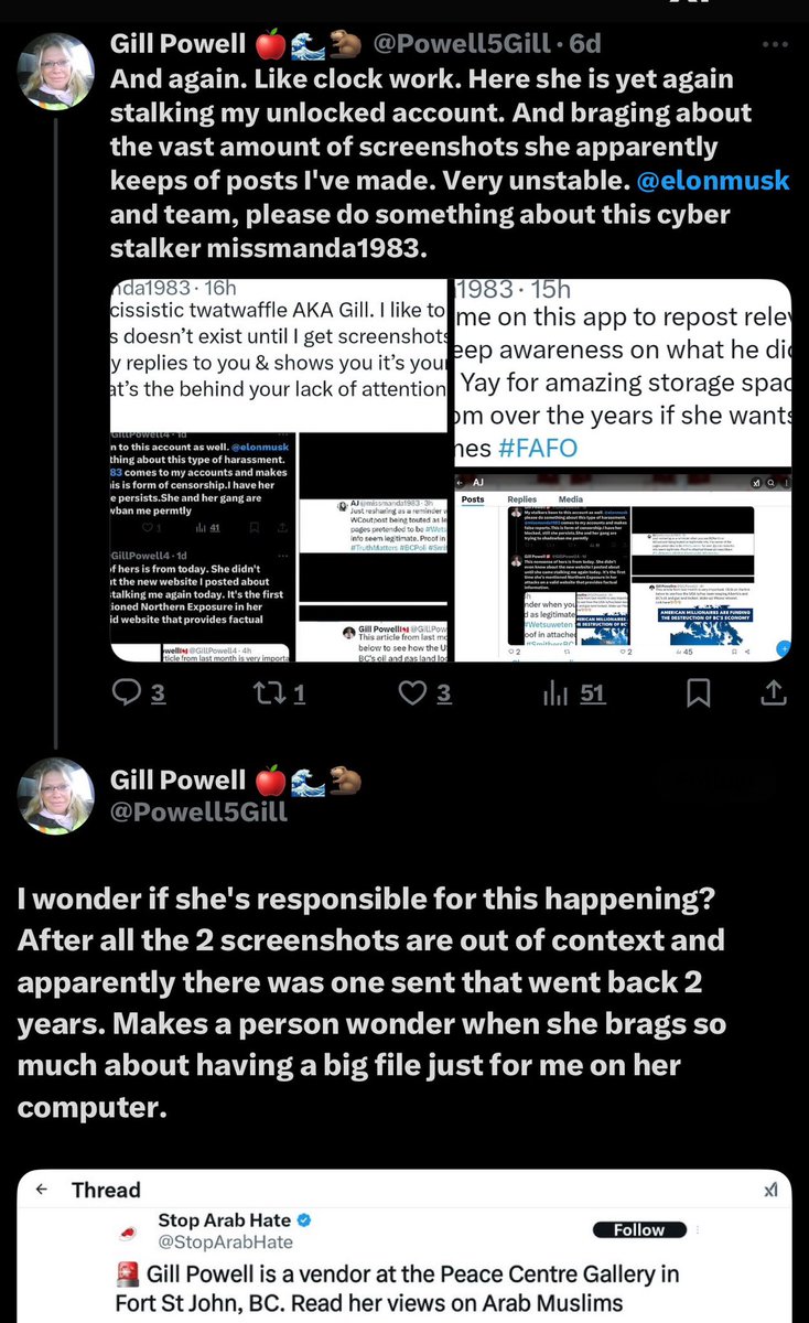 missmanda1983's tweet photo. Inbox update Still playing victim to circumstances you created? Blame Indigenous women instead of taking accountability that maybe you just fucking suck &amp; the algorithm doesn’t like you. Weird concept I know. I actually haven’t been in contact w/@StopArabHate till now thx stalker https://t.co/6cvcLSIUCN