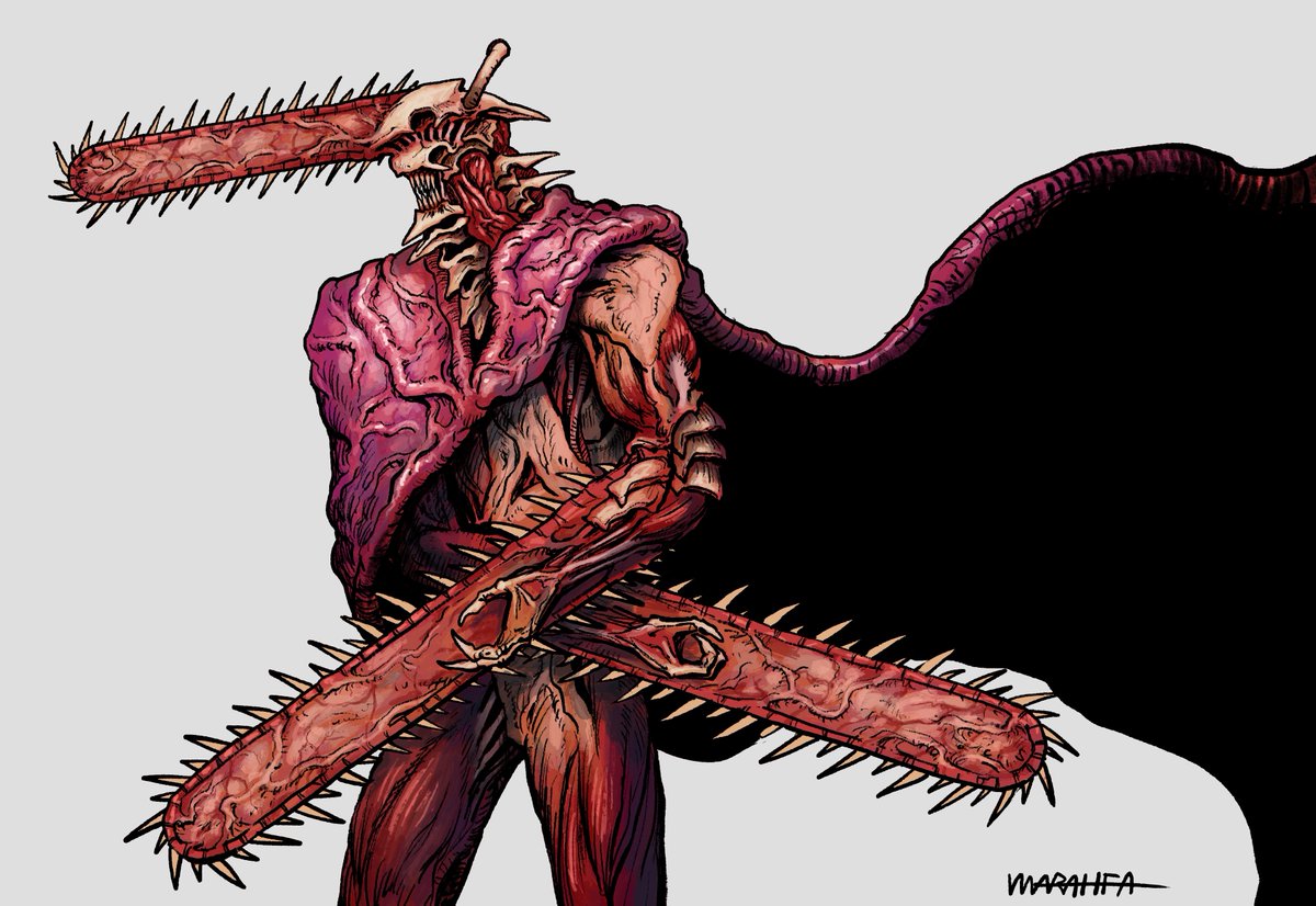 Fakesaw man ( colored ) what do you think? #チェンソーマン
