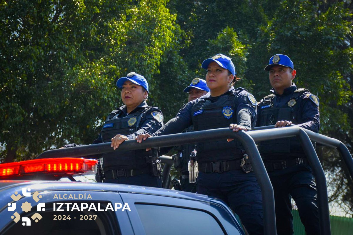 Alc_Iztapalapa's tweet photo. En #Iztapalapa seguimos atacando los puntos rojos de la demarcación 🚓💪

Esta mañana nuestra alcaldesa Aleida Alavez encabezó arranque de dispositivo en las colonias de Ejército Constitucionalista y Ejército de Oriente para garantizar la seguridad de las y los vecinos.

El dispositivo cuenta con elementos de los cuerpos policiacos de la alcaldía, @GN_MEXICO_ ,  Marina y @Defensamx1 que trabajará por calles más seguras. 

#IztapalapaSegura
#IztapalapaOrgulloDeLaTransformación