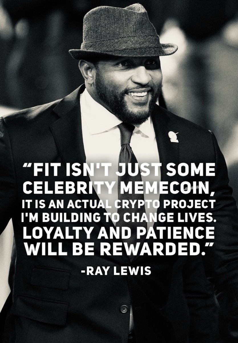 Ray Lewis $FIT Coin | Official Community Page tweet media