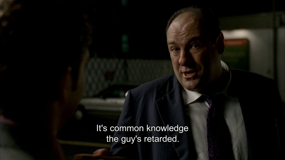 Every The Sopranos Frame In Order tweet media