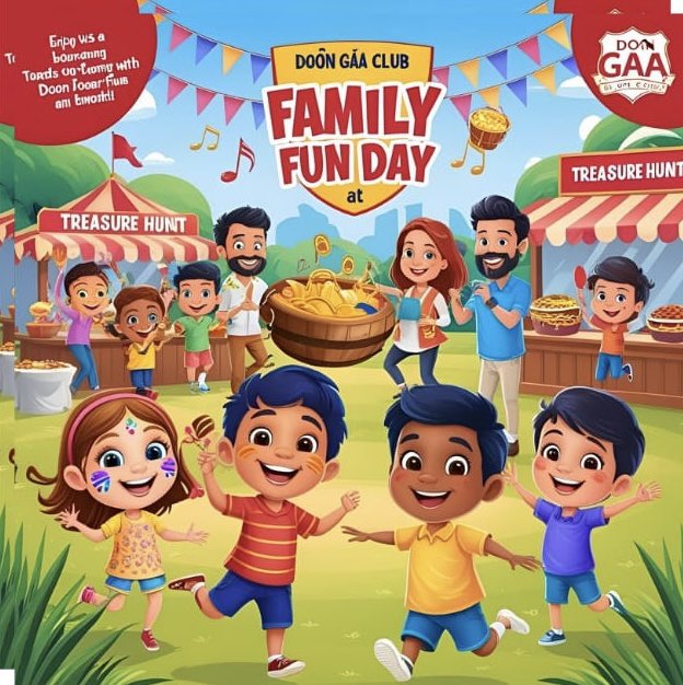 DoonGaaClub's tweet image. Come along to Doon this Sunday ⭐️

🏑 Road Hurling from 9am 

🤡 Family Fun Day from 12pm 

        ☘️ Face Painting 
        ☘️ Music &amp;amp; Food 
        ☘️Fun &amp;amp; Games 
        ☘️Lots of prizes to be won 

We hope to see you all there 🌞