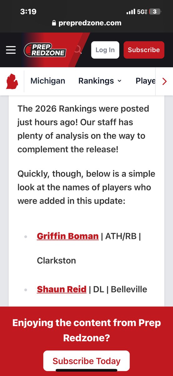 0christianmoore's tweet image. Blessed to be top ranked in the 2026 class!!! #AGTG @PrepRedzoneMI
@detroitkinghigh
@smsbacademy