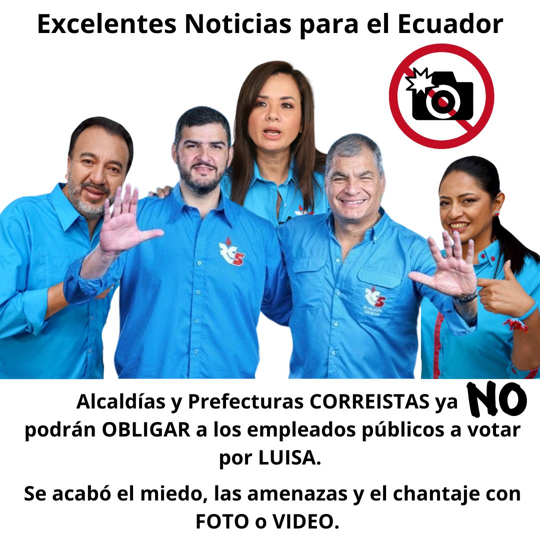 Ecuador libre tweet media