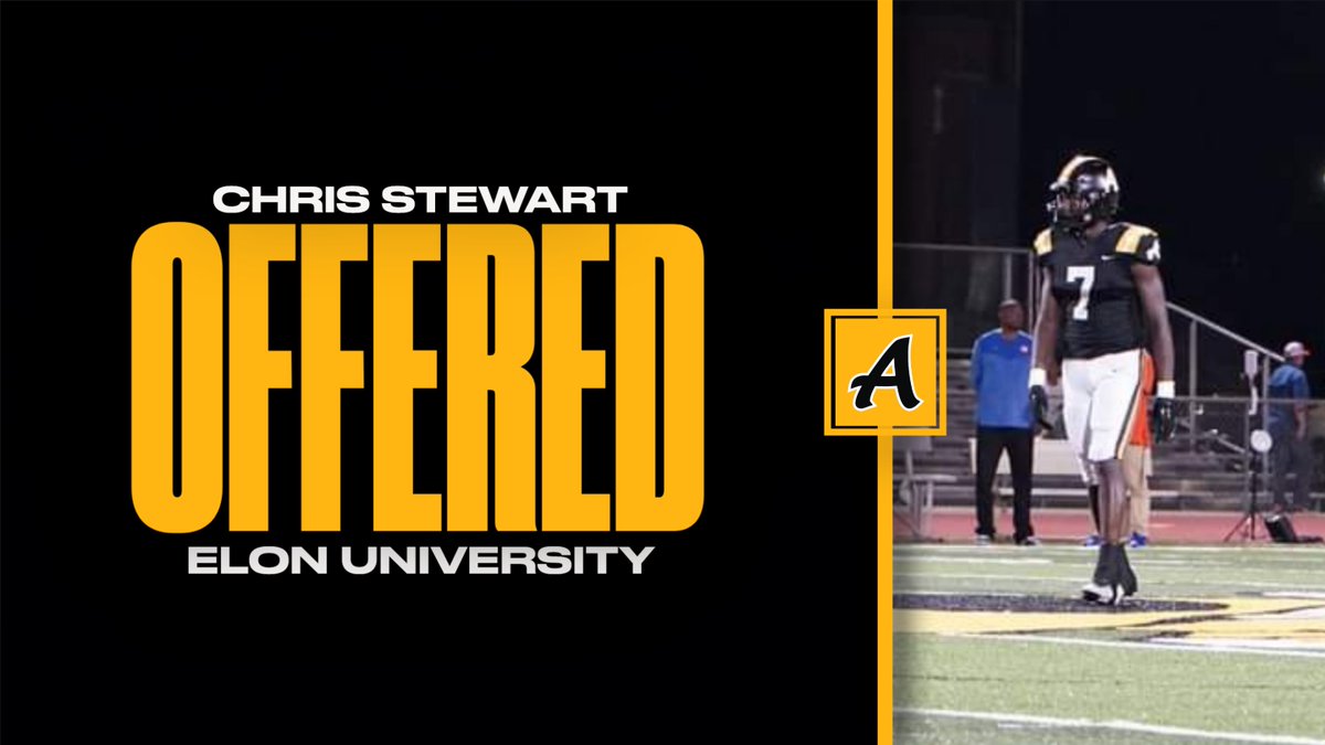 Congratulations to Chris Stewart for picking up his first D1 offer from Elon University!