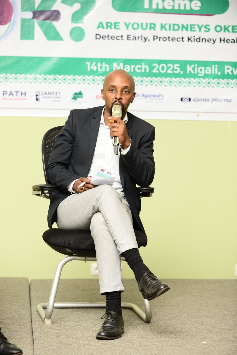 rwandarenalorg's tweet image. The panel discussion: 

Emphasized improving CKD care in Rwanda, highlighting progress, challenges, and the importance of collaboration and early detection. 
@worldkidneyday  @africadialysis @RBCRwanda  

#AreYourKidneysOk
#kidneyhealthmatters