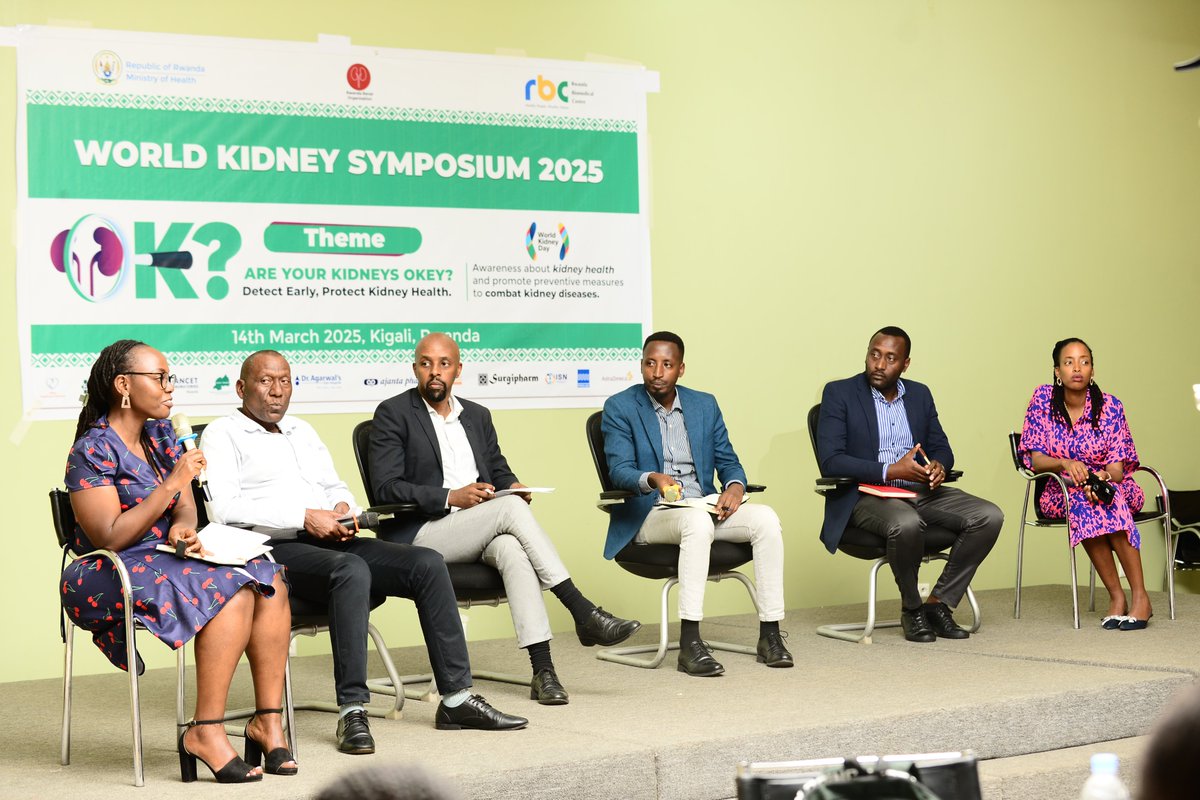 rwandarenalorg's tweet image. The panel discussion: 

Emphasized improving CKD care in Rwanda, highlighting progress, challenges, and the importance of collaboration and early detection. 
@worldkidneyday  @africadialysis @RBCRwanda  

#AreYourKidneysOk
#kidneyhealthmatters