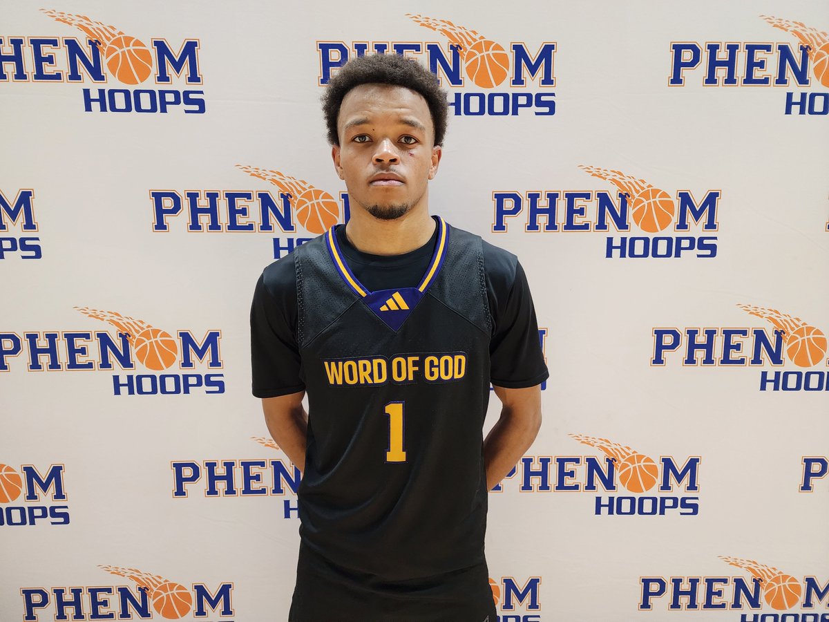 2025 Jordan Vick (Word of God) was the leader on Day 1 for his team. Showcasing that speed and shot-making ability all over the court. Consistently moved without the ball, created well off the bounce and got paint touches. #PhenomPGNationals