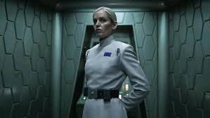 PodcastMenace's tweet photo. Andor S2 drinking game rules: Every time someone says 'Dedra Meero' with that intense stare, take a shot. You'll be passed out before the first act ends. 🥃 #AndorSeason2 #DrinkingGame #StarWars https://t.co/iFv7vkdA4T