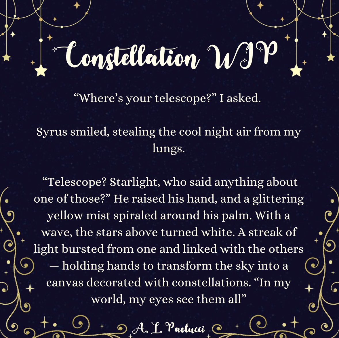 alpaolucci's tweet image. Friday #snippetshare ⭐️💙