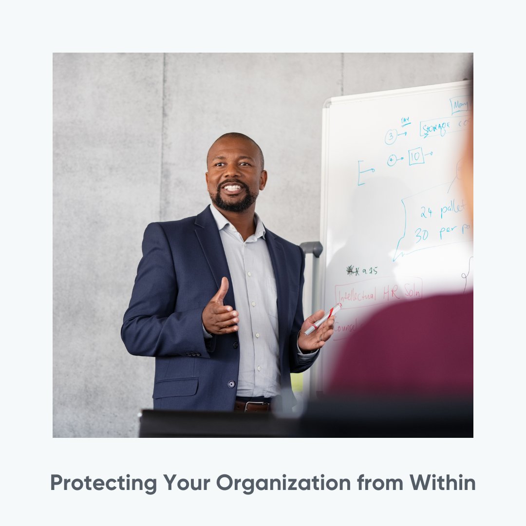 Protect your organization from these internal threats.

👉 Implement strong access controls and monitoring systems.
👉 Conduct regular security awareness training for employees.
👉 Have a robust incident response plan in place.

Don't let insider threats sabotage your security.