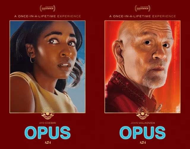 Opus. Wow.

Ayo is a star, and Malkovich is astonishing.