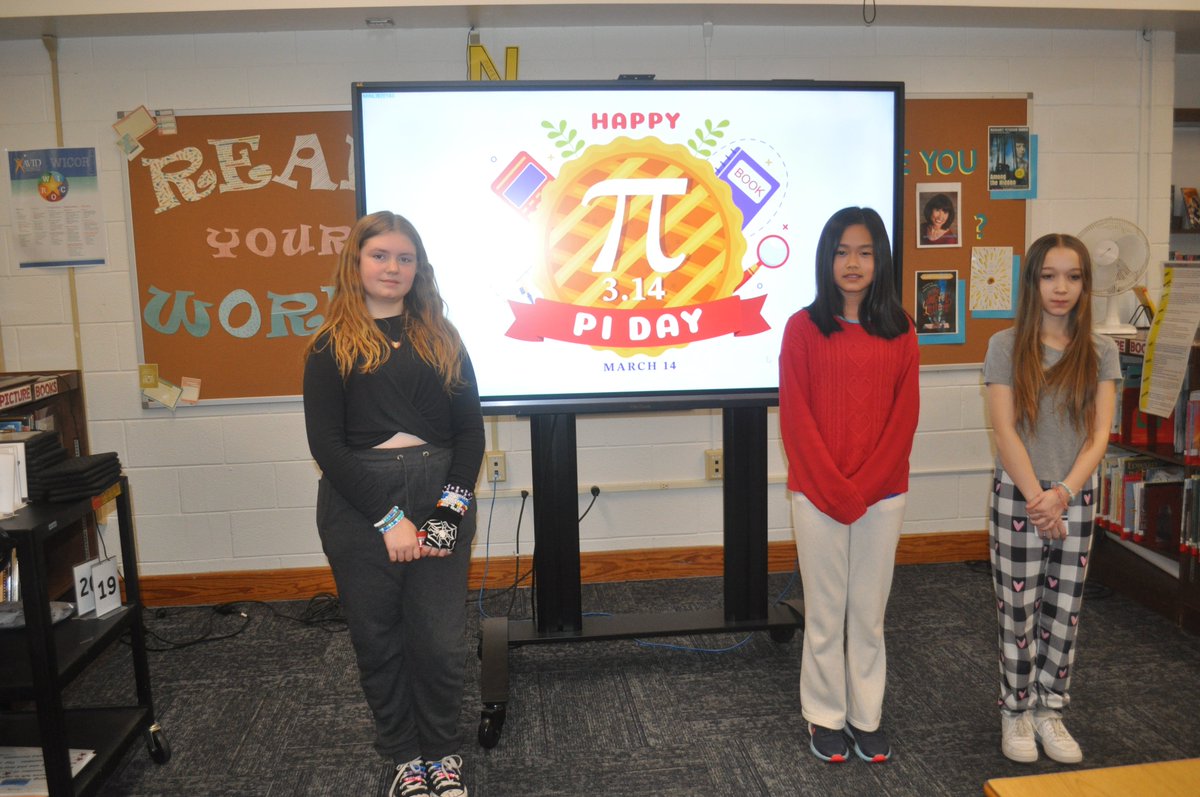 We had a great time with our Pi Day Memorization Contest today. Congratulations to our winners! <a href="/vbschools/">VBSchools</a>