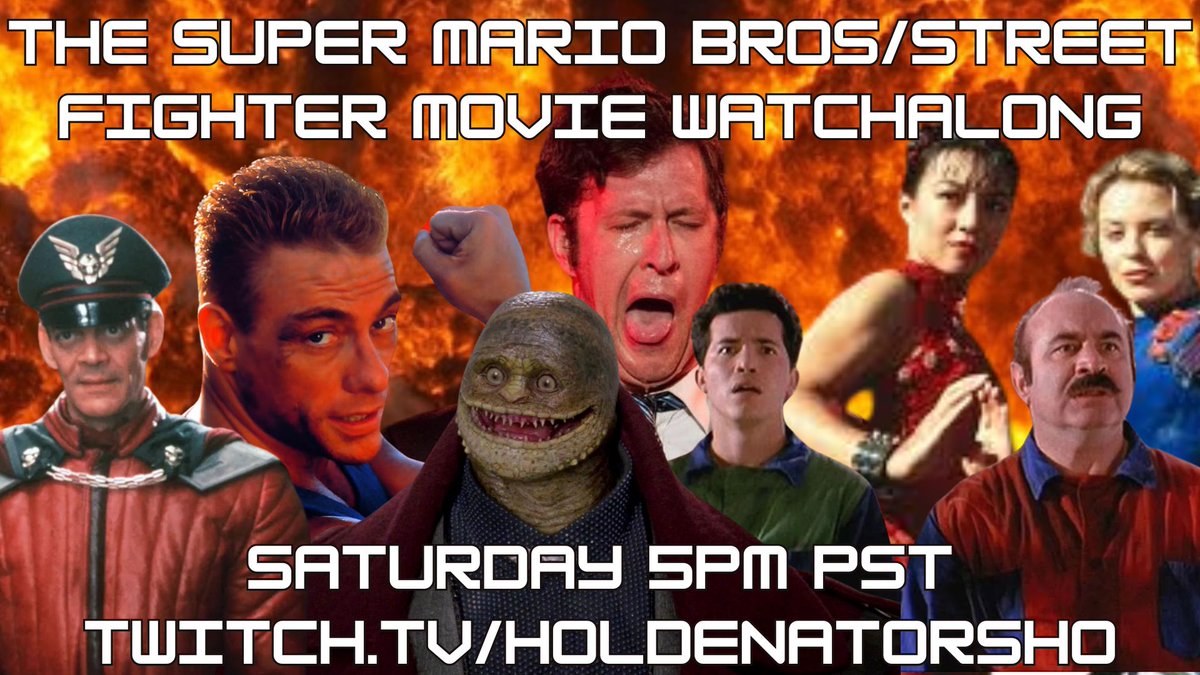 TOMORROW Y'ALL!!!! JACKIN TODAY AT 6PM EST and TOMORROW WE WATCH VIDEO GAME TRASH FOR FOUR HOURS! 8PM EST on twitch.tv/holdenatorsho