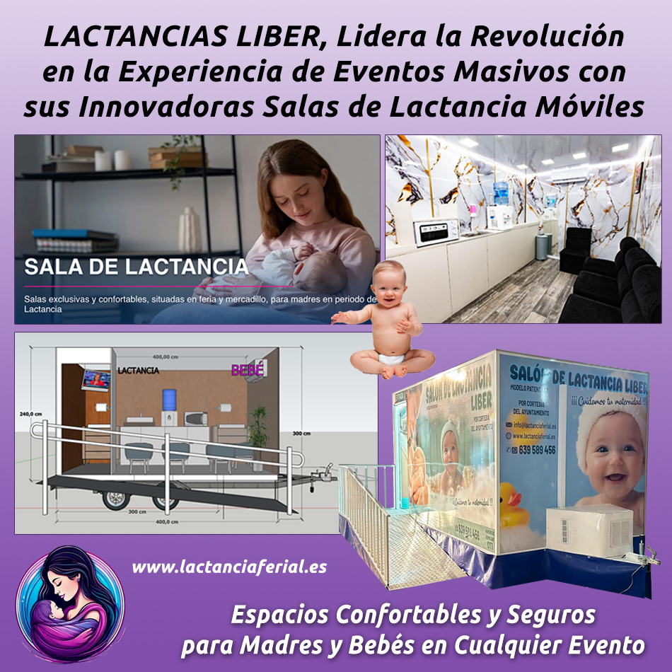 hosteleriaenvlc's tweet image. LACTANCIAS LIBER, LIDERA LA REVOLUCIÓN EN LA EXPERIENCIA DE EVENTOS MASIVOS CON SUS INNOVADORAS SALAS DE LACTANCIA MÓVILES

hosteleriaenvalencia.com/noticias.asp?i…

#LactanciasLiber #SalasDeLactancia #EventosMasivos #MadresYBebes #BienestarFamiliar #EspaciosConfortables #ExperienciaFamiliar