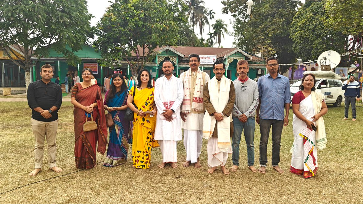 EnvisHubAssam's tweet photo. Pleased to inform you all the under the Capacity Building Program, EIACP PC Hub Assam has successfully completed the workshop on preparation of EcofriendlyHoli  at Barpeta district, Assam 
#missionlife
#prakritikakhayal
#chooselife
#moefcc https://t.co/ePYxi7XE3D