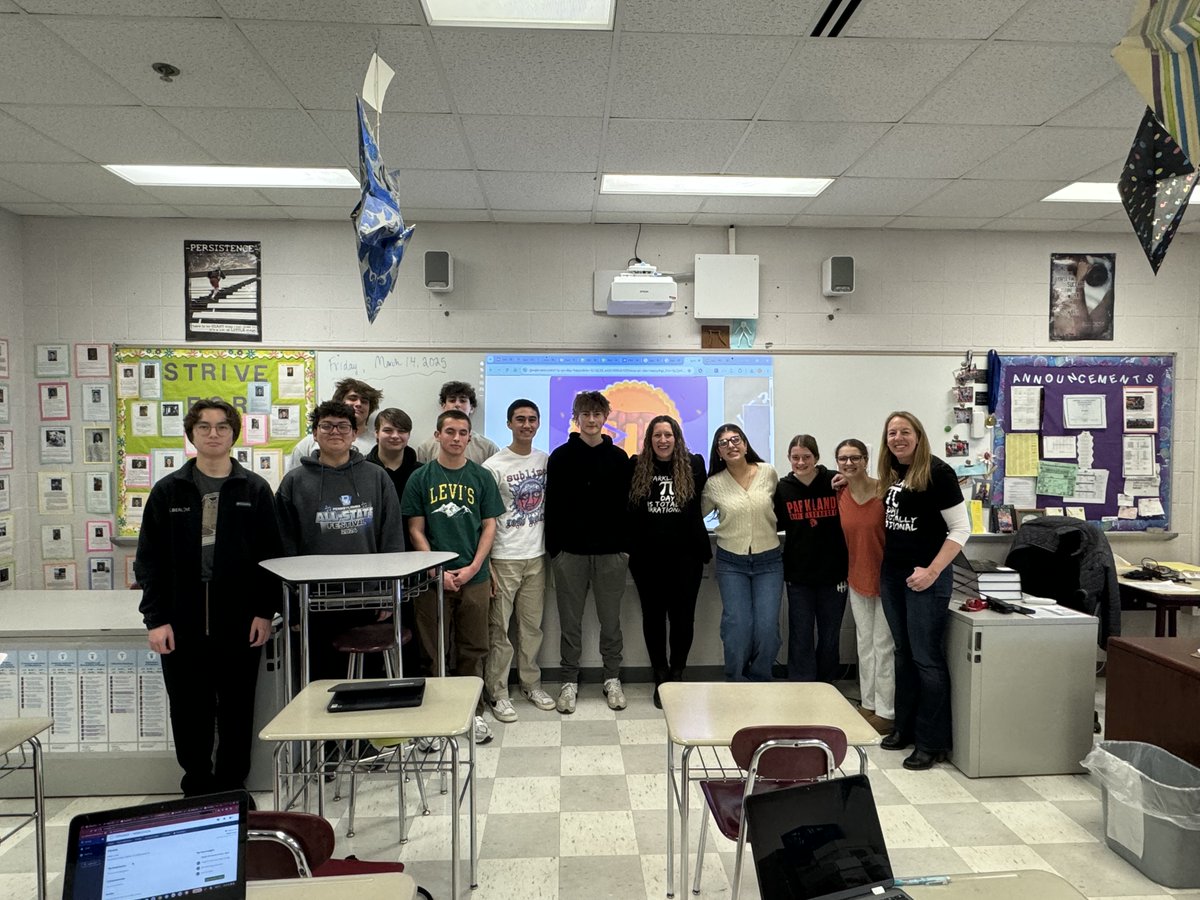 Happy Pi Day from Parkland High School!