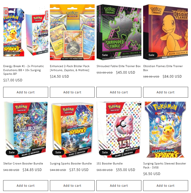 goldfoiltcg's tweet image. #Pokemon #PokemonTCG #RipPacks #SealedProduct 

Pokémon Sealed Product in the shop at 85% TCGPlayer Market Price. Offers on!!

Also, 2 spots left on tomorrows Energy Break!! Lets fill it up and rip some packs!!

Link to Shop ➡️  collecteverything.shop/collections/po…