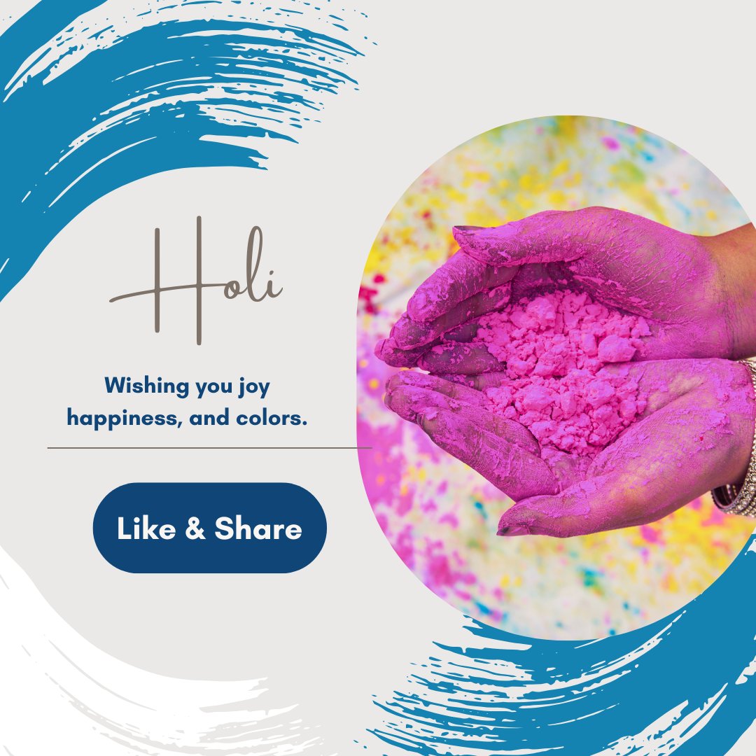 Rideshare2voteA's tweet photo. 🌈 Celebrating the Festival of Colors! 🌸 
Holi is a time to embrace joy, spread love, and come together in vibrant unity. Let's fill our lives with colors of kindness, hope, and happiness. Wishing everyone a colorful and joyful celebration! 🌺💖 https://t.co/sXSZDGIwVM