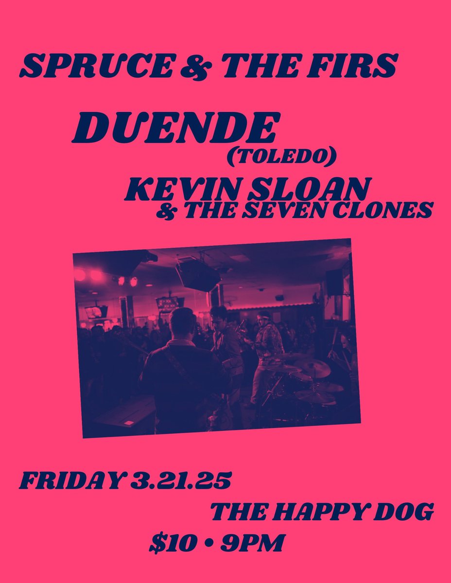 VinylStallions's tweet photo. Our very own Spruce &amp; Klep will be playing a show at The Happy Dog in Cleveland, OH a week from today! https://t.co/g3PiaFSoOm