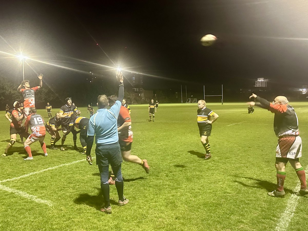 Vets update -London Welsh and friends v Wasps - currently 7-7