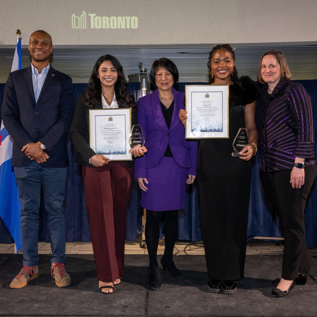 #ICYMI: Last week, we celebrated the recipients of this year’s Pam McConnell Award for Young Women in Leadership  — given to young women who've exhibited exceptional leadership &amp; demonstrated a commitment to social justice. 

Learn about the winners: toronto.ca/city-governmen…