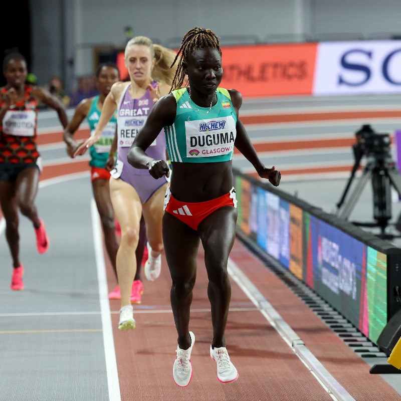 WorldAthletics's tweet photo. Defending champions Tsige Duguma and Freweyni Hailu are among the athletes chosen to represent Ethiopia 🇪🇹 in Nanjing at the #WorldIndoorChamps next week.