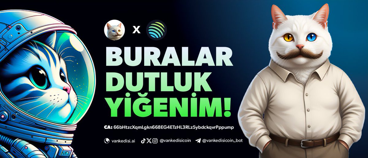 vankedisi is on its way to Jupiter's Community List! <a href="/JupiterExchange/">Jupiter (🐱, 🐐)</a> 💙

Our official contract address:
66bHtzcXqmLgkn668EG4ETzHL3RLz5ybdckqvrPppump

#vankedisicoin