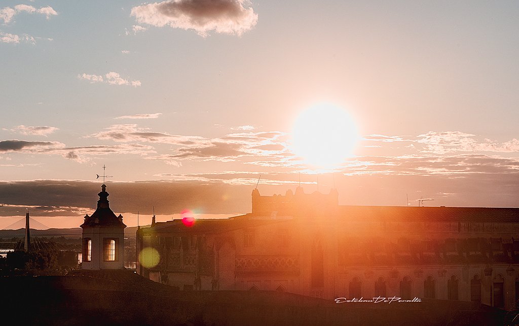 Desde la Alcazaba. Buenas noches. #Badajoz