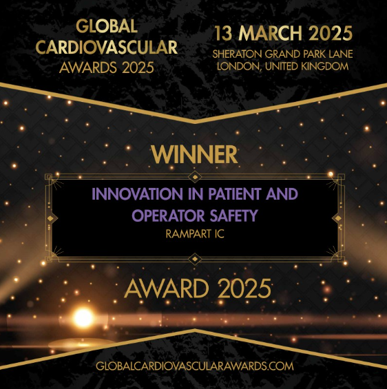 RAMPART ic (@rampartic) on Twitter photo 🏆 We did it! 🏆
Rampart IC is honored to receive the <a href="/CN_publishing/">Cardiovascular News</a> Global Cardiovascular Award for Innovation in Patient and Operator Safety! This recognition reinforces our commitment to protecting interventional teams and advancing radiation safety through state-of-the-art 🏆 We did it! 🏆
Rampart IC is honored to receive the <a href="/CN_publishing/">Cardiovascular News</a> Global Cardiovascular Award for Innovation in Patient and Operator Safety! This recognition reinforces our commitment to protecting interventional teams and advancing radiation safety through state-of-the-art