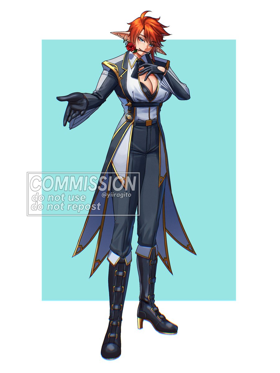 Design character Commission done ✨
 thank you Reiko 
#commissionart #commissionsopen #vgencomm #digitalart #artwork #characterdesign #originalcharacter