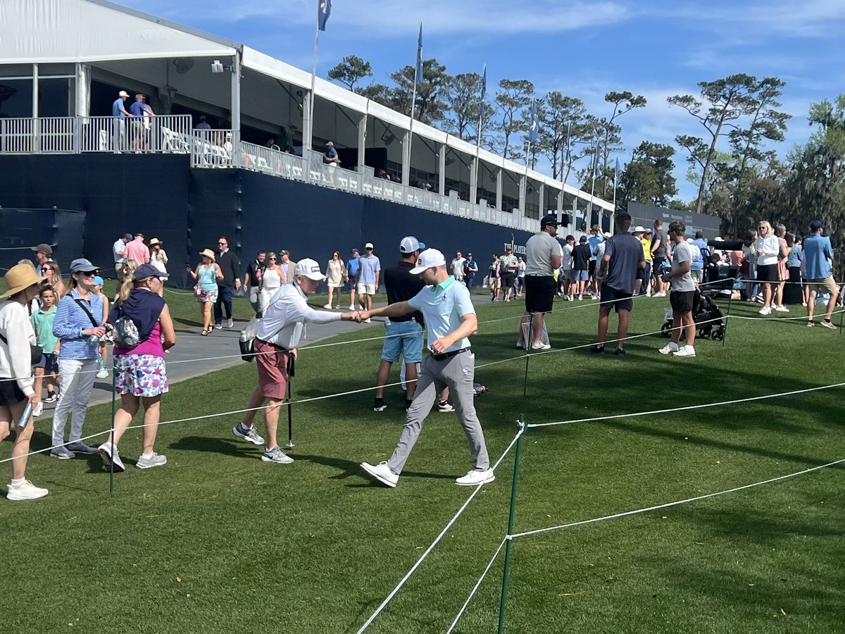 Colby Zak (@colbyzak_news) on Twitter photo Here’s Bluffton resident Brian Campbell after he birdied hole 18 of the Players Championship!
The birdie brought Campbell up to even par in the tournament, hovering right around the cut line.
<a href="/Joey_B_Lamar/">Joey Lamar</a> <a href="/WSAV/">WSAV News 3</a> Here’s Bluffton resident Brian Campbell after he birdied hole 18 of the Players Championship!
The birdie brought Campbell up to even par in the tournament, hovering right around the cut line.
<a href="/Joey_B_Lamar/">Joey Lamar</a> <a href="/WSAV/">WSAV News 3</a>