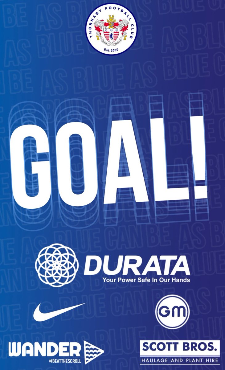 35 | GOAL, Ryan Wright heads home from a brilliant Dom Joynes cross. 

🔵 0 - 2 🟣

#OneCLUB #OneCommunity #Thornaby