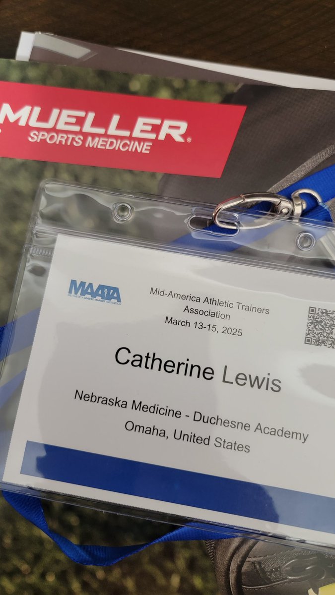 The athletic trainer is learning some things.