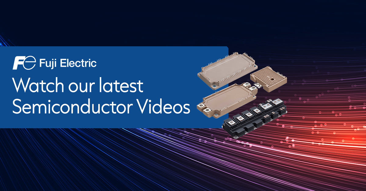 From Solar to home appliances, Fuji Electric has power semiconductors for your applications! Watch out latest videos to learn more! fujiel.us/3R2xzkV #IGBT #semiconductor #powersemiconductors #powersystems