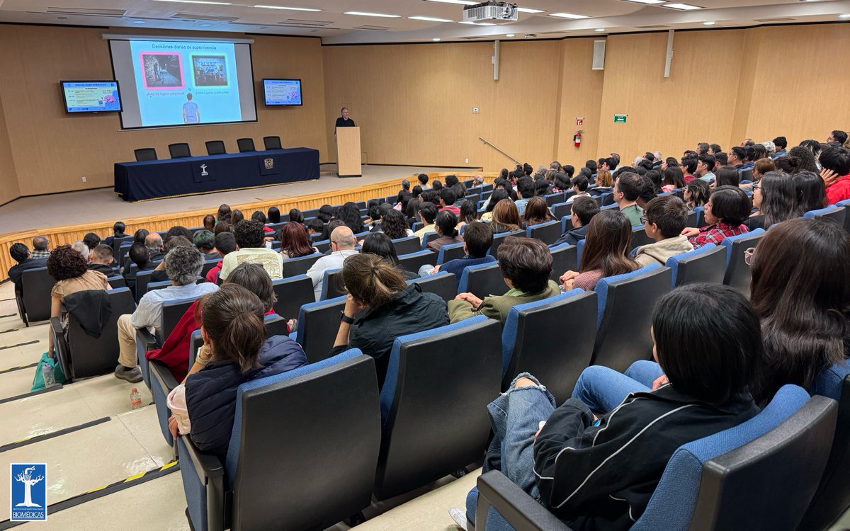 biomedicasunam's tweet image. Presenta el Dr. Francisco Sotres Bayón el Seminario Institucional: “El cerebro en alerta: cómo las emociones guían nuestras decisiones de supervivencia” en la Semana del Cerebro Biomédicas 2025 | #BrainAwarenessWeek #BrainWeek