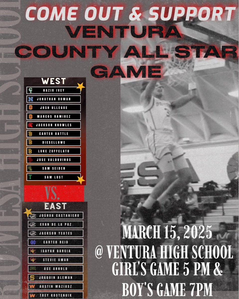 RioMesaHoops (@riomesabball) on Twitter photo Should be a fun Night!!!
<a href="/VCBCAofficial/">VCBCA</a> <a href="/vcspreps/">VCS Preps</a> <a href="/pollonpreps/">Jack Pollon</a> <a href="/rmhs_spartans/">Rio Mesa HS</a> <a href="/TheGaragePod/">The Garage Podcast</a> <a href="/latsondheimer/">eric sondheimer</a> <a href="/Gary_C_Peterson/">Gary Peterson</a> Should be a fun Night!!!
<a href="/VCBCAofficial/">VCBCA</a> <a href="/vcspreps/">VCS Preps</a> <a href="/pollonpreps/">Jack Pollon</a> <a href="/rmhs_spartans/">Rio Mesa HS</a> <a href="/TheGaragePod/">The Garage Podcast</a> <a href="/latsondheimer/">eric sondheimer</a> <a href="/Gary_C_Peterson/">Gary Peterson</a>