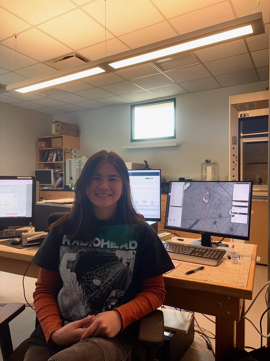 So proud of our PTp graduate Anna Strickland, who is laser💥 GSZ metamorphic minerals at <a href="/UCSB/">UCSB</a> LASS #AGeS_Grad <a href="/UNC_EMES/">UNC Dept of Earth, Marine & Environmental Sciences</a>