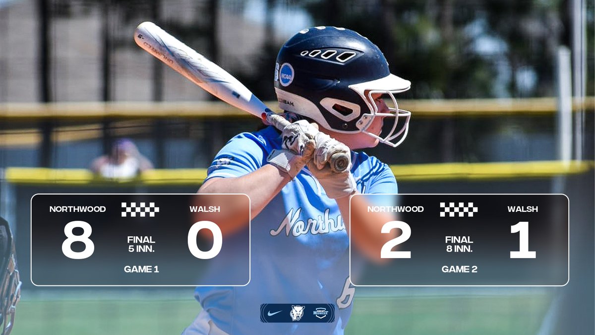 Northwood Athletics (@nutimberwolves) on Twitter photo 🥎FINAL | <a href="/Northwoodsball/">Northwood Softball</a> Opens G-MAC Play With Sweep Over Walsh!
Ziel drives in Gale to walk-off game 2 in the eighth!
#RollTimbys🐺
gonorthwood.com/x/rir54 🥎FINAL | <a href="/Northwoodsball/">Northwood Softball</a> Opens G-MAC Play With Sweep Over Walsh!
Ziel drives in Gale to walk-off game 2 in the eighth!
#RollTimbys🐺
gonorthwood.com/x/rir54