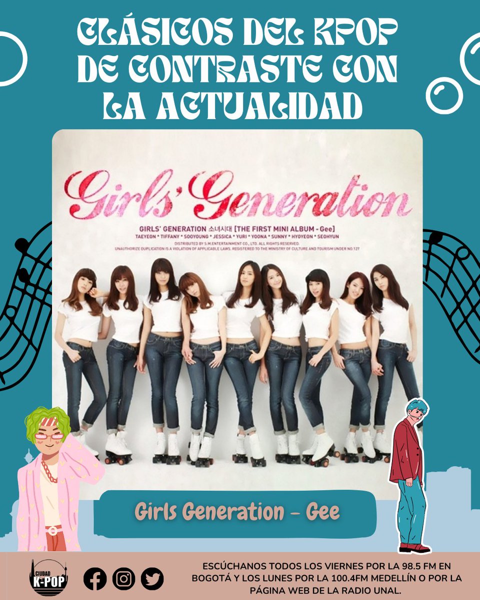 CiudadKpop's tweet photo. 🎶KPOP EN CONTRASTE CON LA ACTUALIDAD🎶

En este especial de contraste kpop, donde exploraremos el contraste entre los clásicos que definieron el k-pop y las propuestas actuales que llevan el género a nuevas alturas. haremos un viaje musical 🎶📻 https://t.co/KtIWITLcuh