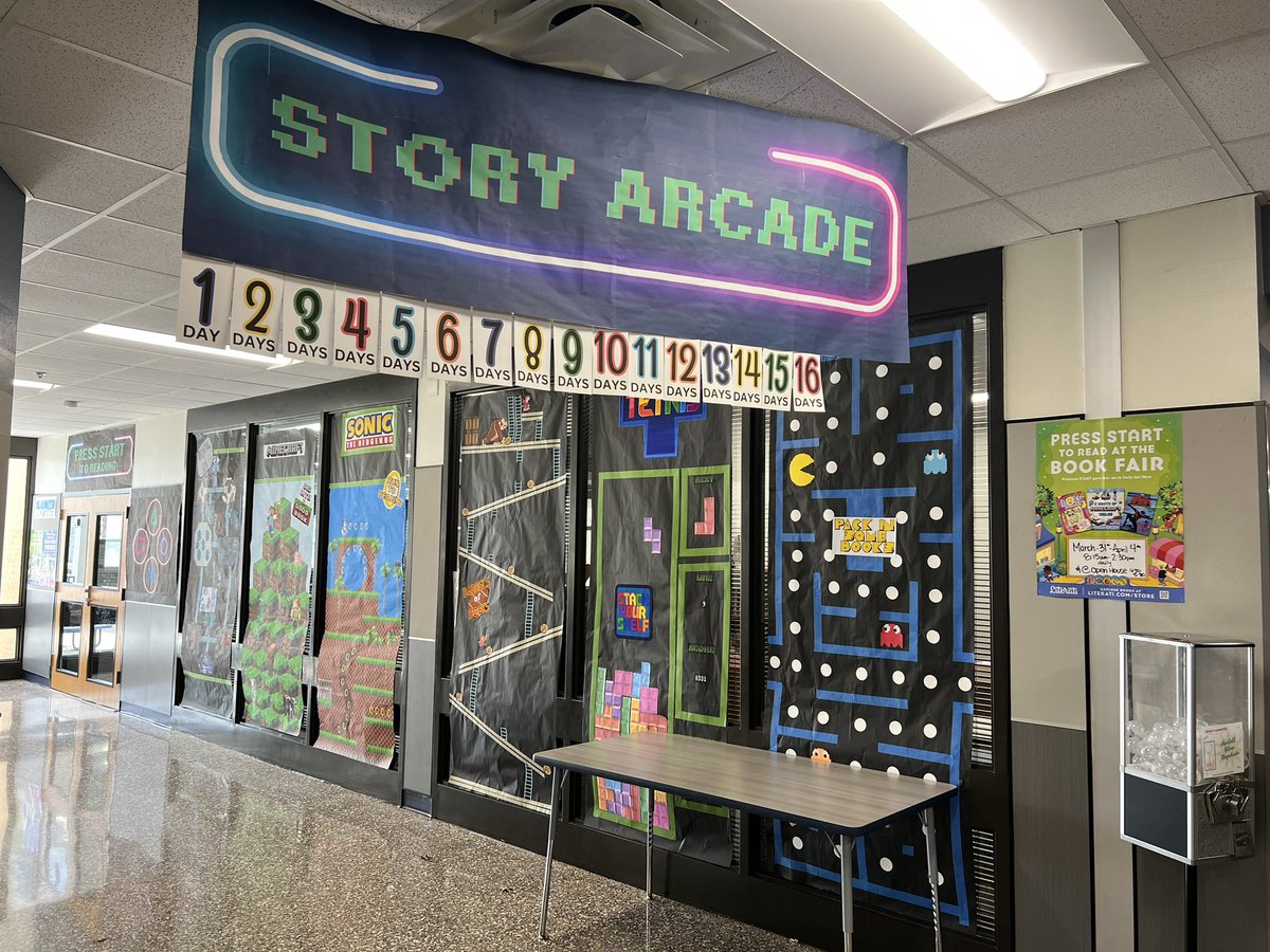 I’m excited for our upcoming <a href="/literati/">Literati</a> book fair! Our readers are going to press start on reading! Shop online at literati.com/store. #itsslaughterthing #mymisdreads <a href="/SlaughterLC/">Slaughter Elem LC</a>